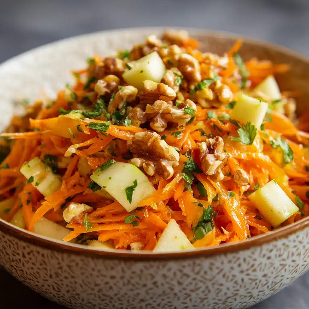 Carrot Apple and Walnut SaladIngredients Recipe