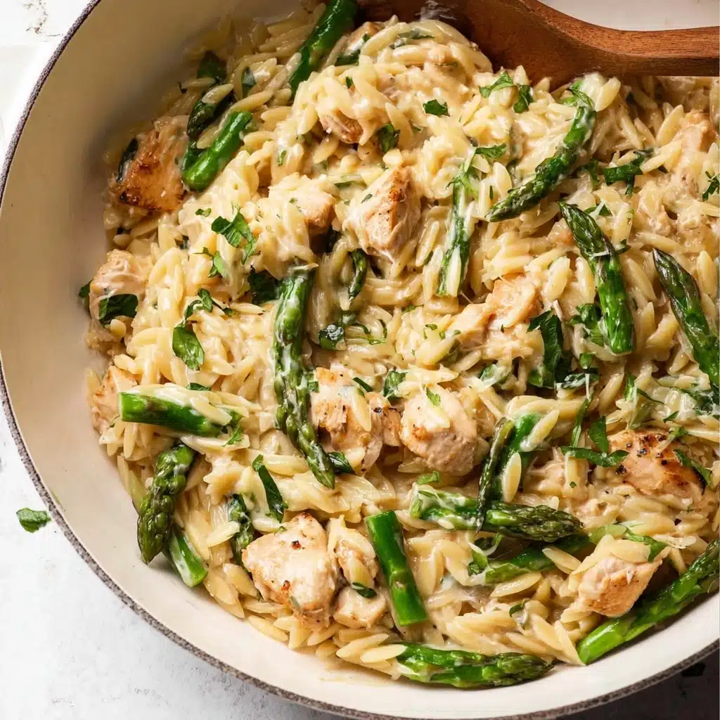 One Pot Chicken Orzo Recipe - Recipe Image