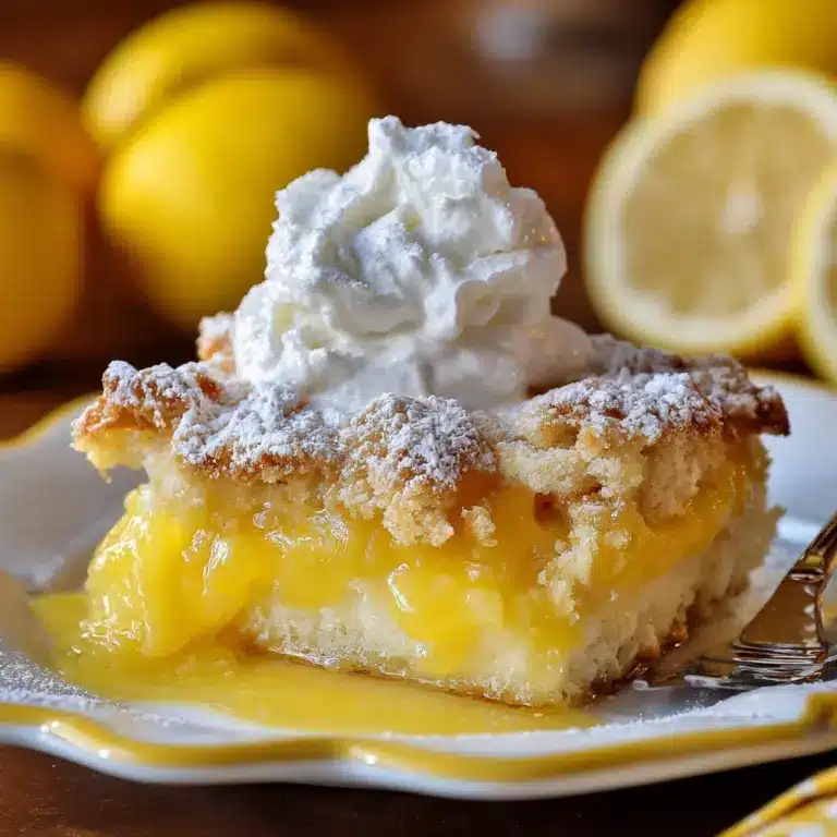 Magic Lemon Cobbler Recipe