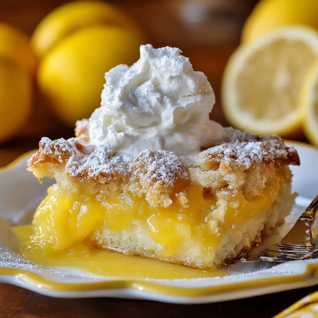 Magic Lemon Cobbler Recipe