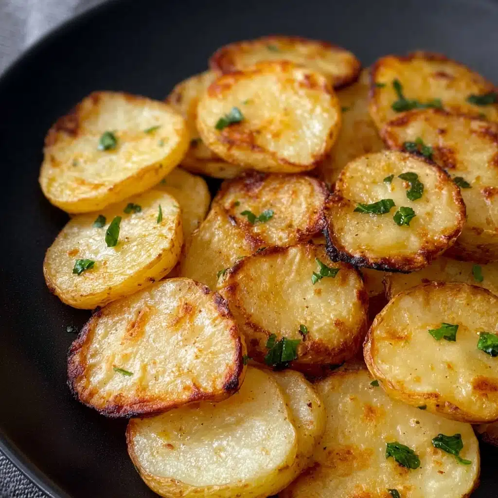 Air Fryer Sliced Potatoes Recipe - Recipe Image