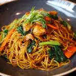 Chicken Chow Mein with The Best Chow Mein Sauce Recipe