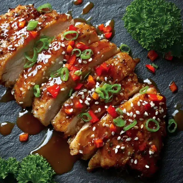 Baked Crunchy Hot Honey Chicken Recipe