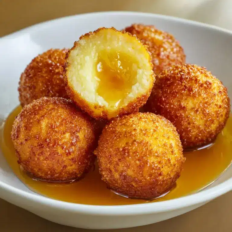 Honey Butter Cornbread Poppers Recipe