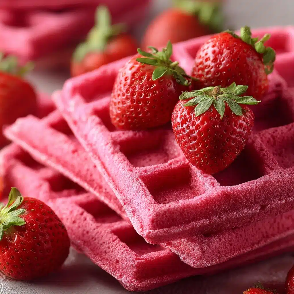 Strawberry Waffles Recipe