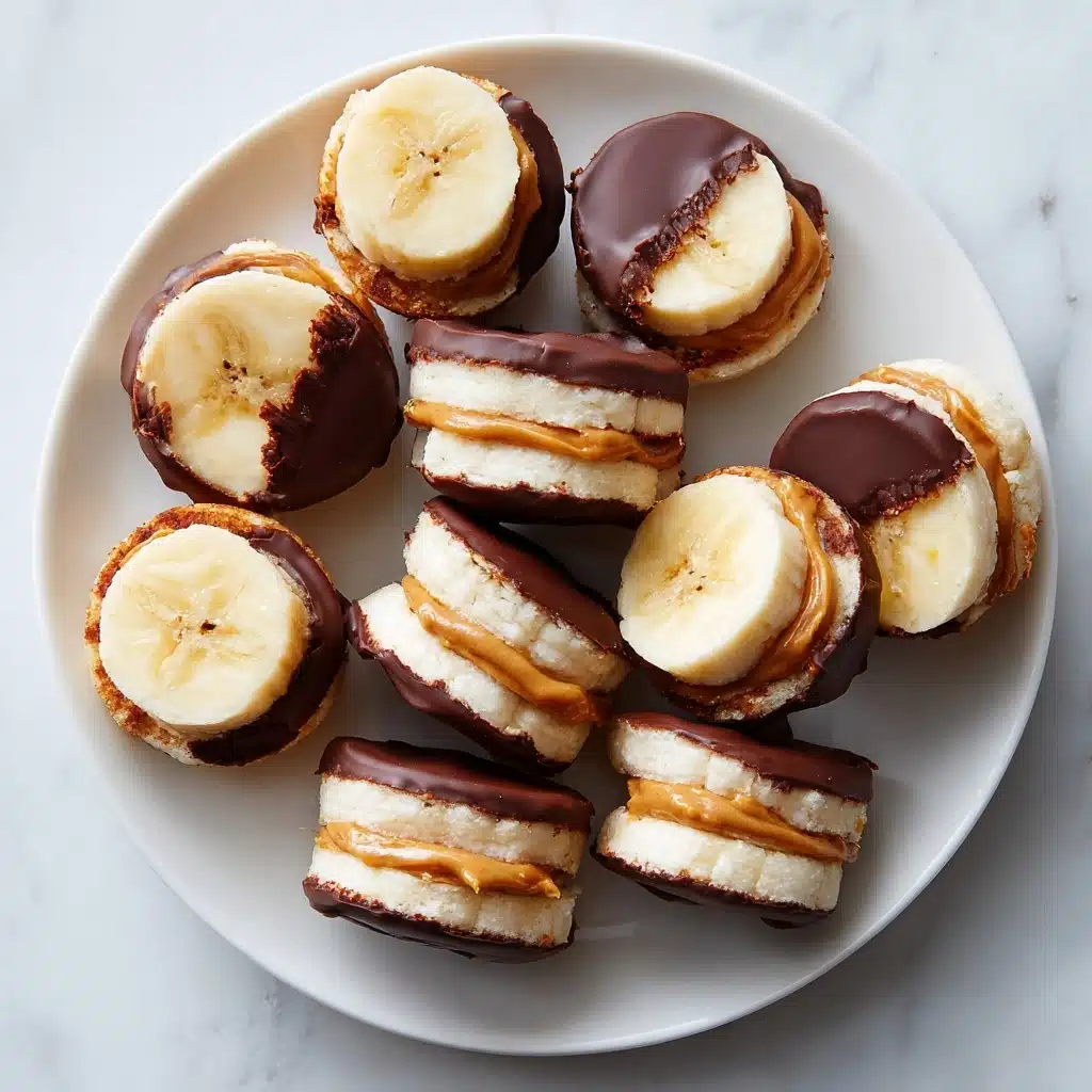 Chocolate Peanut Butter Banana Bites Recipe