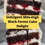 Mile-High Black Forest Cake Recipe