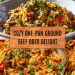 Delicious Ground Beef Orzo Recipe for Everyone Recipe