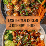 Teriyaki Chicken Rice Bowl Recipe