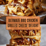 BBQ Chicken Grilled Cheese Sandwich Recipe