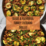 Ground Turkey and Zucchini Skillet Recipe