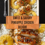 Easy Juicy Pineapple Chicken and Rice Recipe