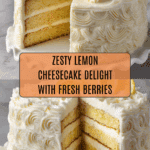Lemon Cheesecake Delight Recipe is a must-try dessert! Recipe