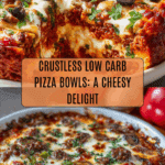 Crustless Low Carb Pizza Recipe