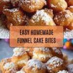 Funnel Cake Bites Recipe