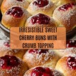Sweet Cherry Filled Buns (Vatrushki) Recipe
