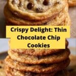 Thin Crispy Chocolate Chip CookiesIngredients Recipe