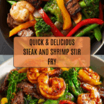STEAK AND SHRIMP STIR FRY Recipe
