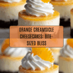 Orange Creamsicle Mini Cheesecakes Recipe