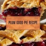Plum Good Pie Recipe