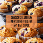 Homemade Blueberry Protein Muffins Recipe