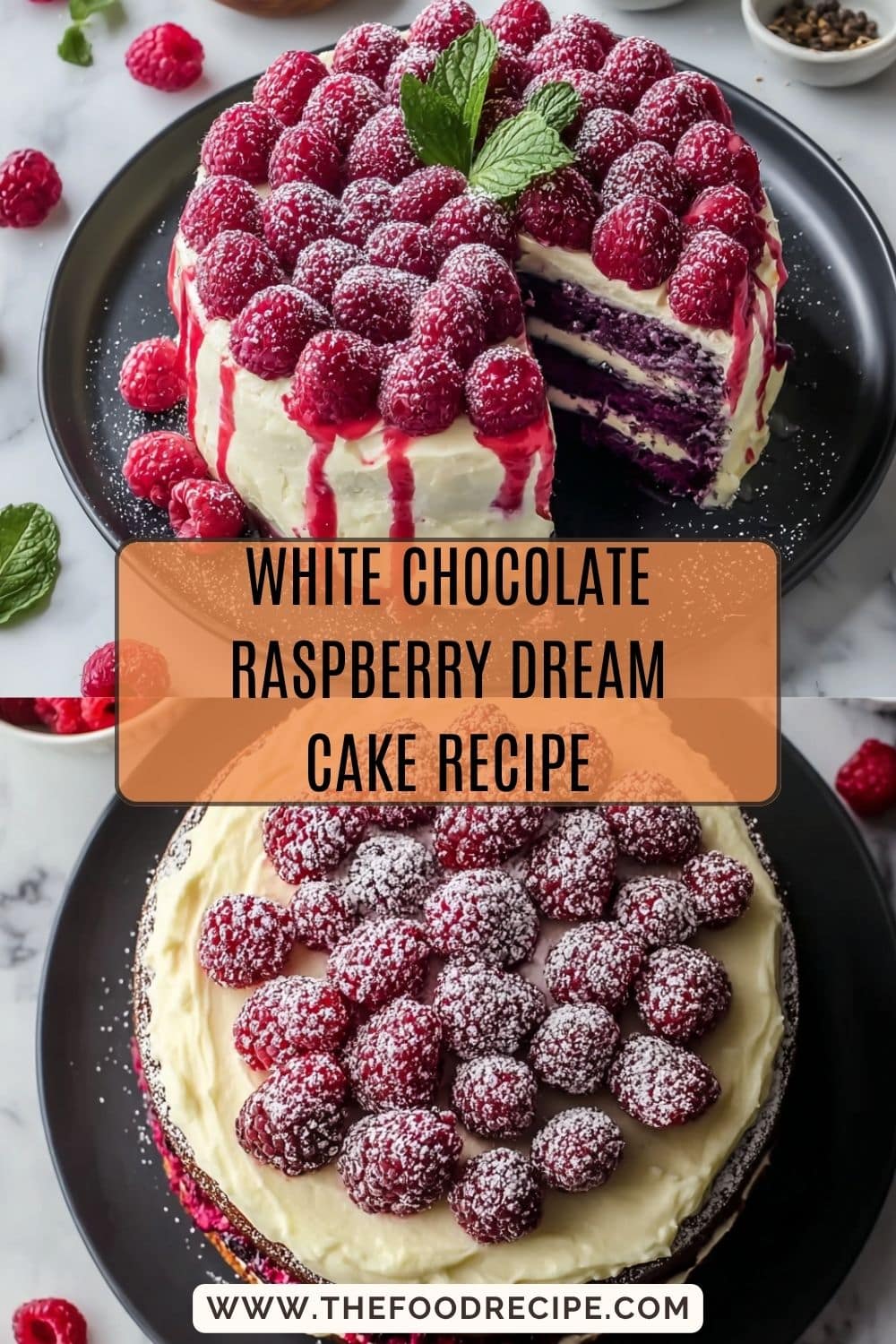 White Chocolate Raspberry Dream Cake Recipe - Indulgent Dessert Delight
