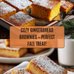 Gingerbread Brownies Recipe