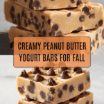 Peanut Butter Frozen Yogurt Bars Recipe
