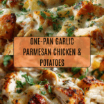 Garlic Parmesan Chicken and Potatoes (One-Pan Dinner) Recipe