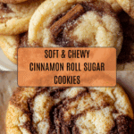 Soft and Chewy Cinnamon Roll Sugar Cookies Recipe