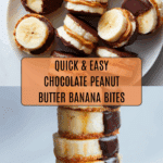 Chocolate Peanut Butter Banana Bites Recipe