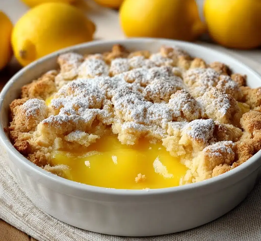 Magic Lemon Cobbler: A Sweet, Tangy Dessert Delight Recipe
