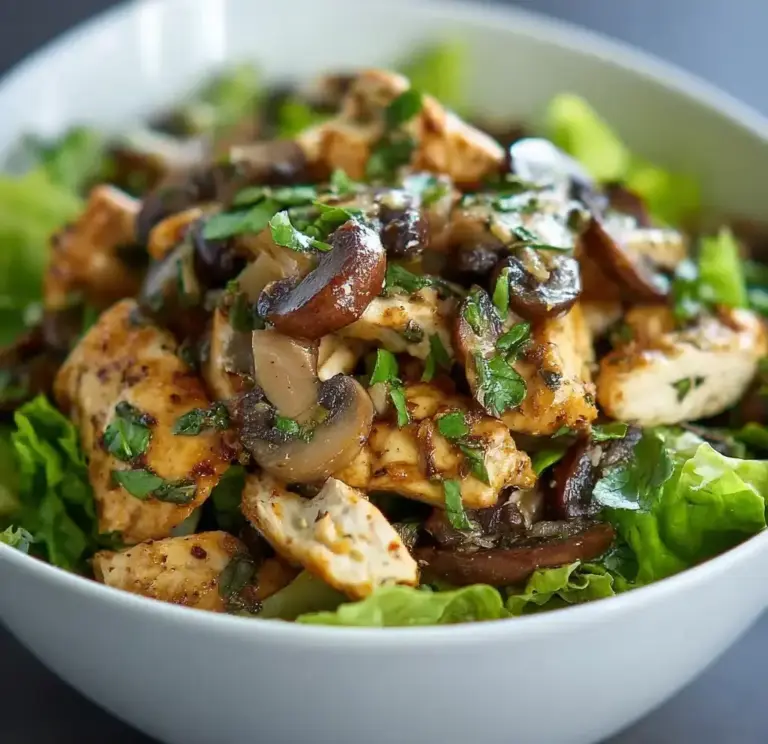 Chicken and Mushroom Wedding Salad Recipe