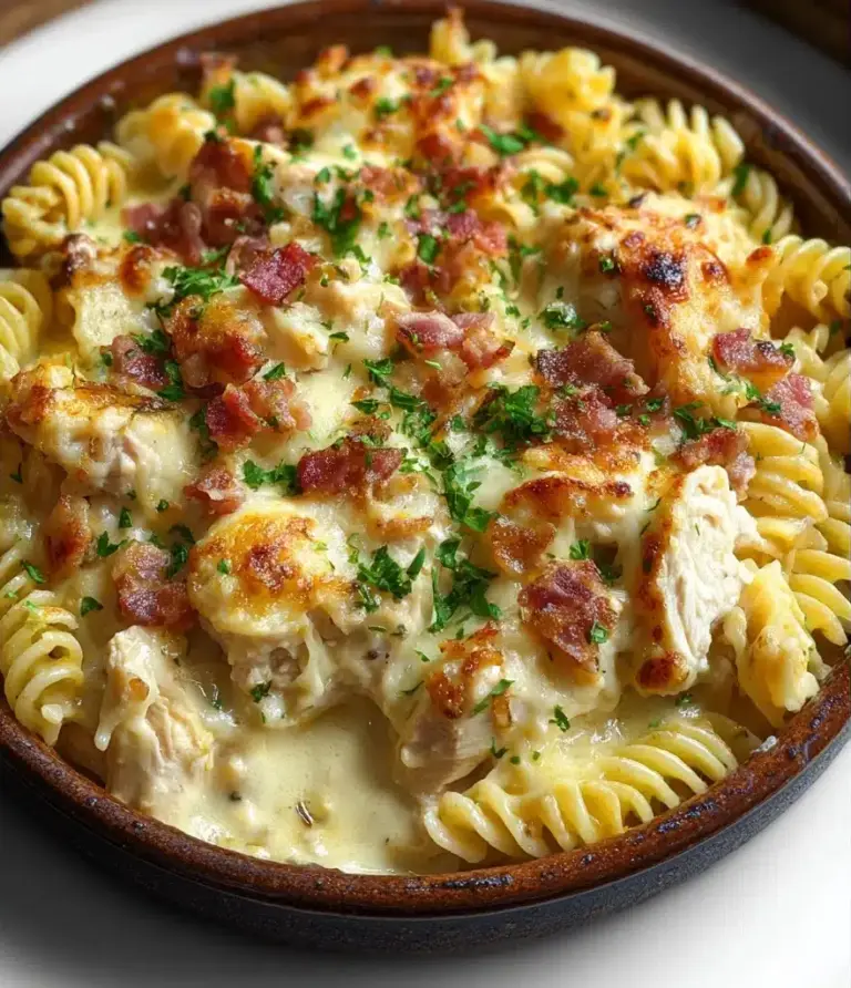 Crazy Good Chicken Pasta Casserole Recipe
