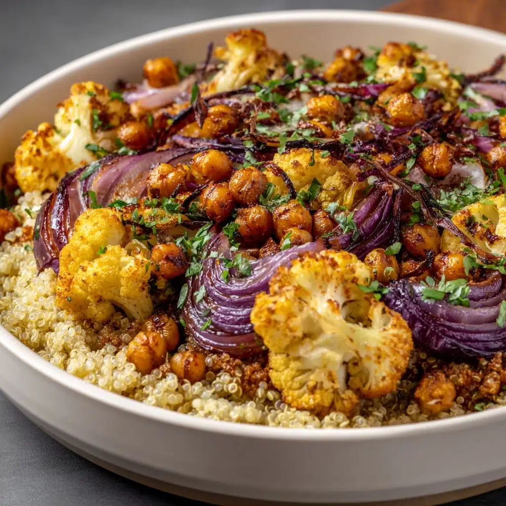 Spicy Roasted Cauliflower Salad Recipe