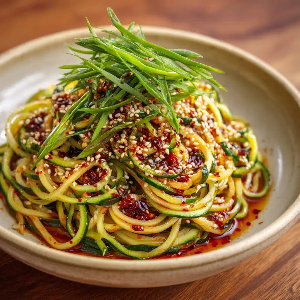 Spicy Cucumber Noodle Salad Recipe - Recipe Image
