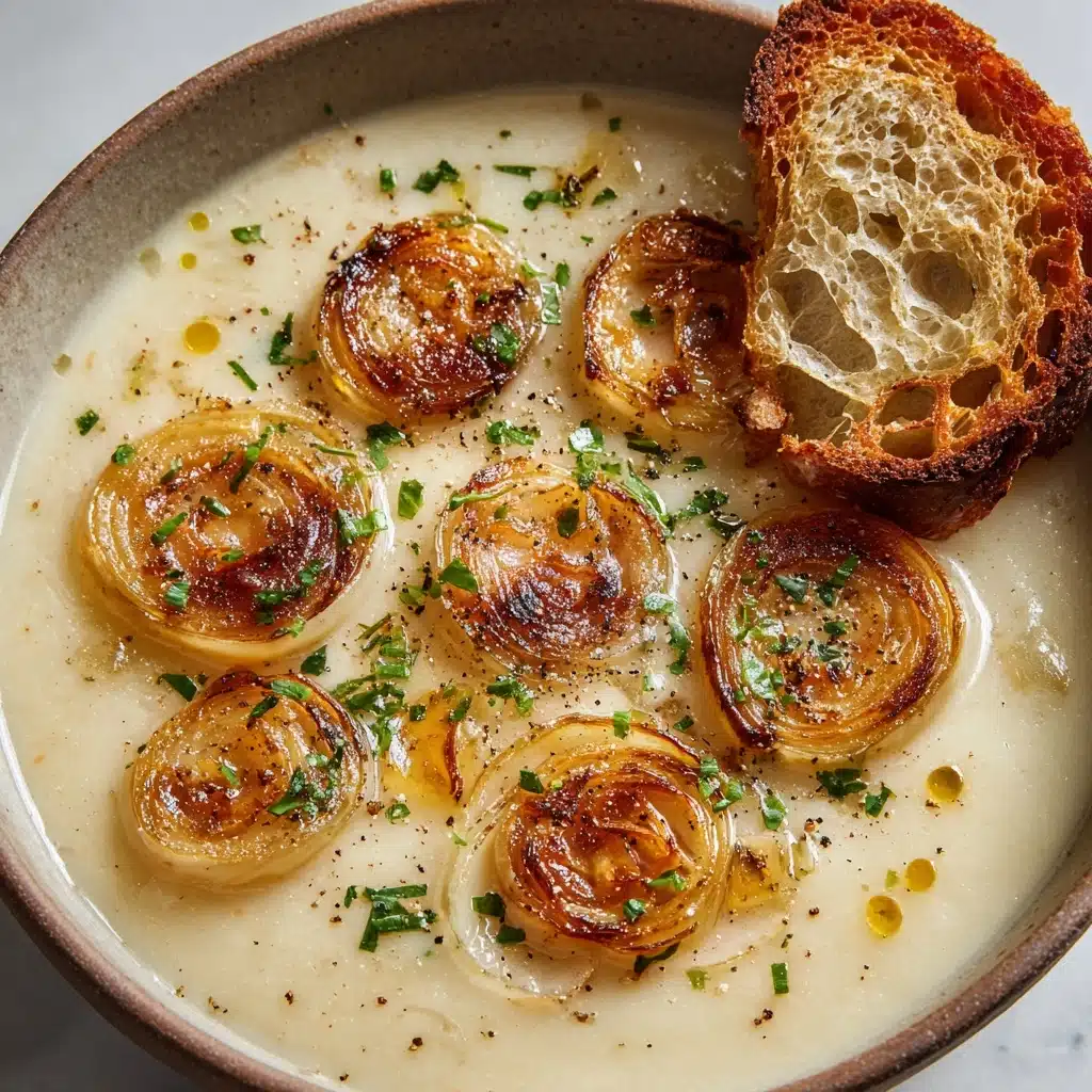 Country French Garlic Soup Recipe - Recipe Image