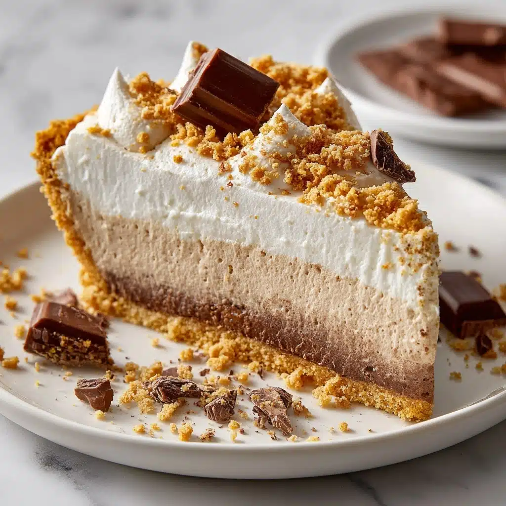 No-Bake S'Mores Pie Recipe - Recipe Image