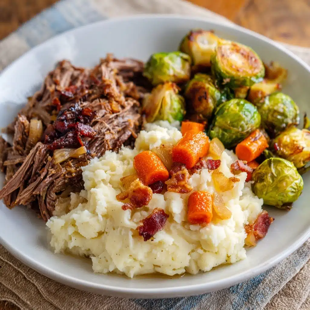 Hot Honey Brussels Sprouts with Bacon Recipe - Recipe Image