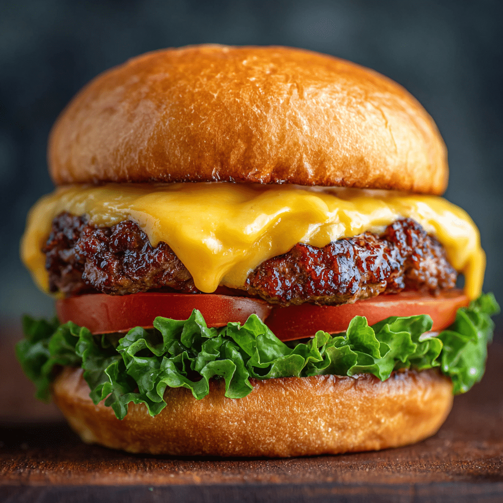 Air Fryer Hamburger Recipe - Recipe Image
