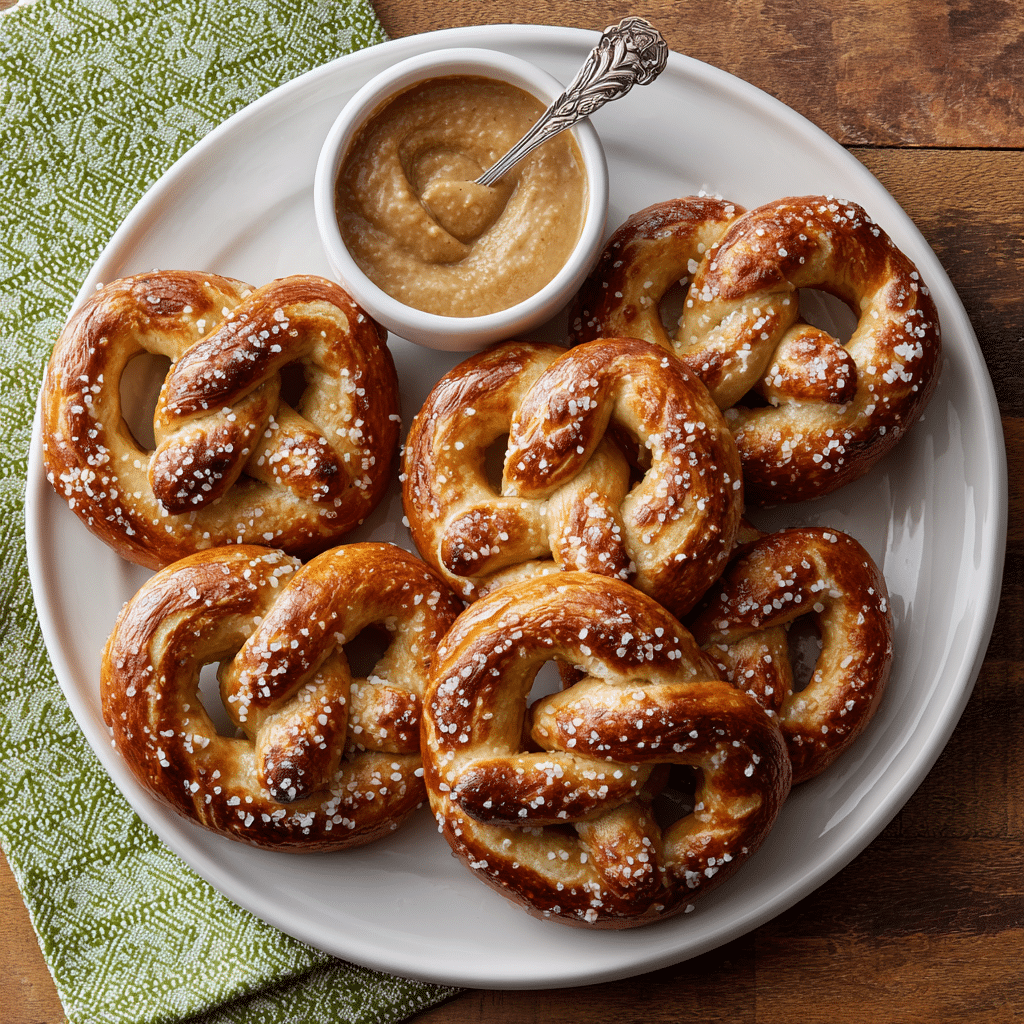 Easy 30 Minute Homemade Soft Pretzels Recipe - Recipe Image
