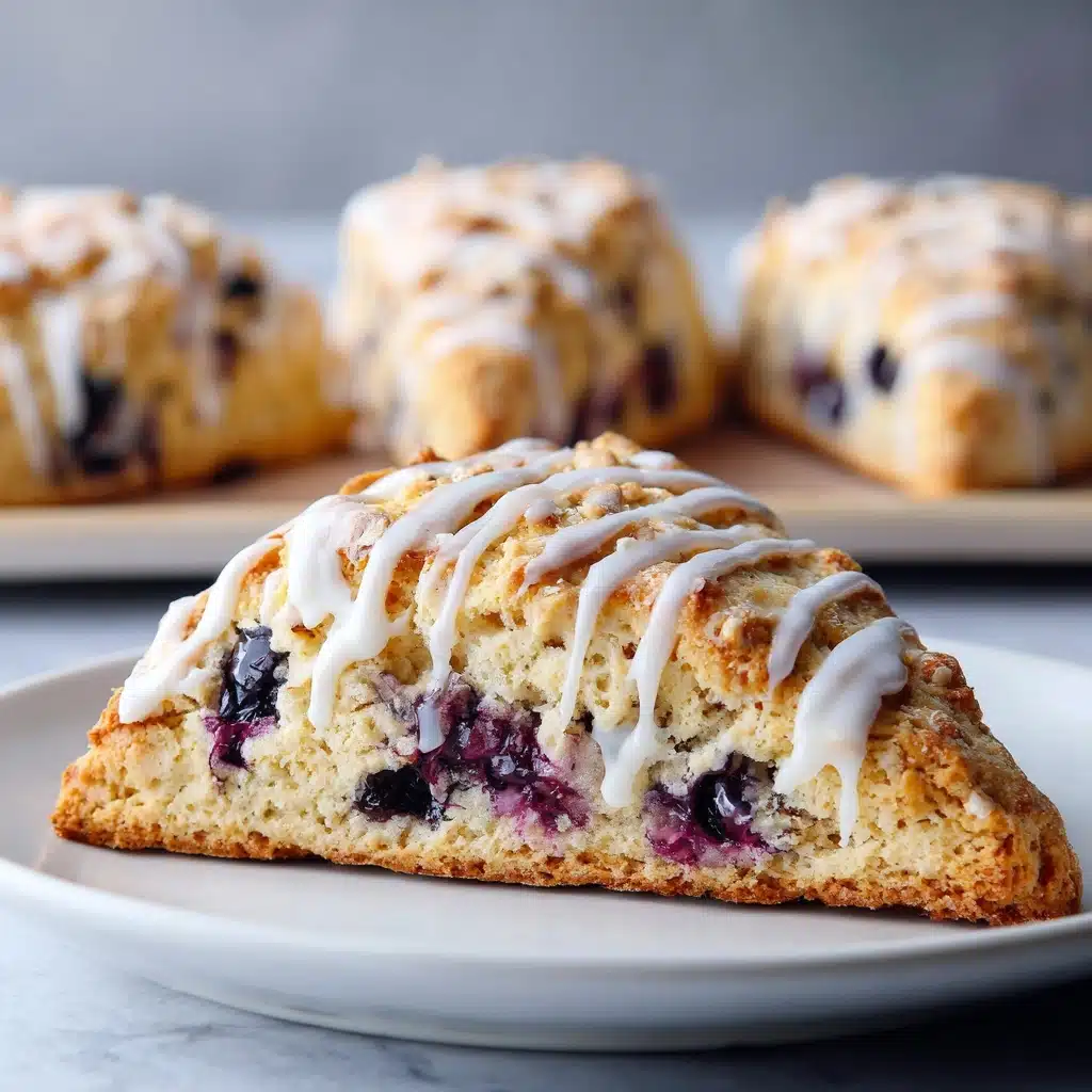 Delicious Lemon Blueberry Scones Recipe for Your Breakfast Recipe - Recipe Image