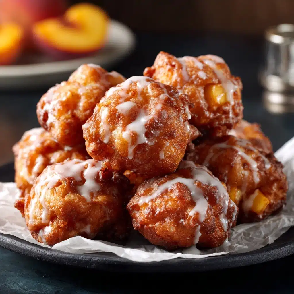 Homemade Fresh Peach Fritters (Simple and Delicious) Recipe - Recipe Image