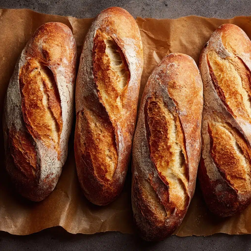 Crusty Mini Baguettes Recipe
