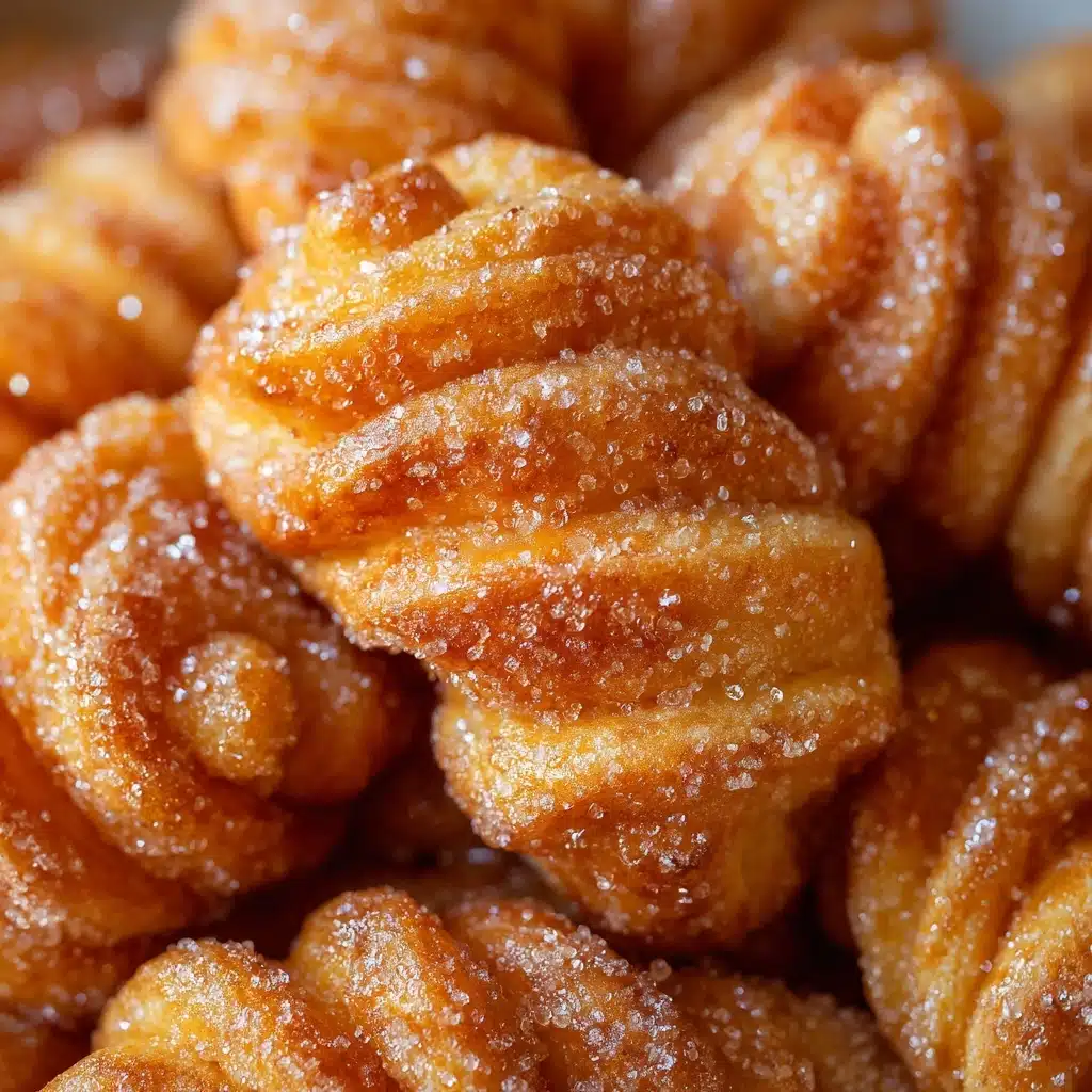 Cinnamon Sugar Twist Donuts Recipe - Recipe Image