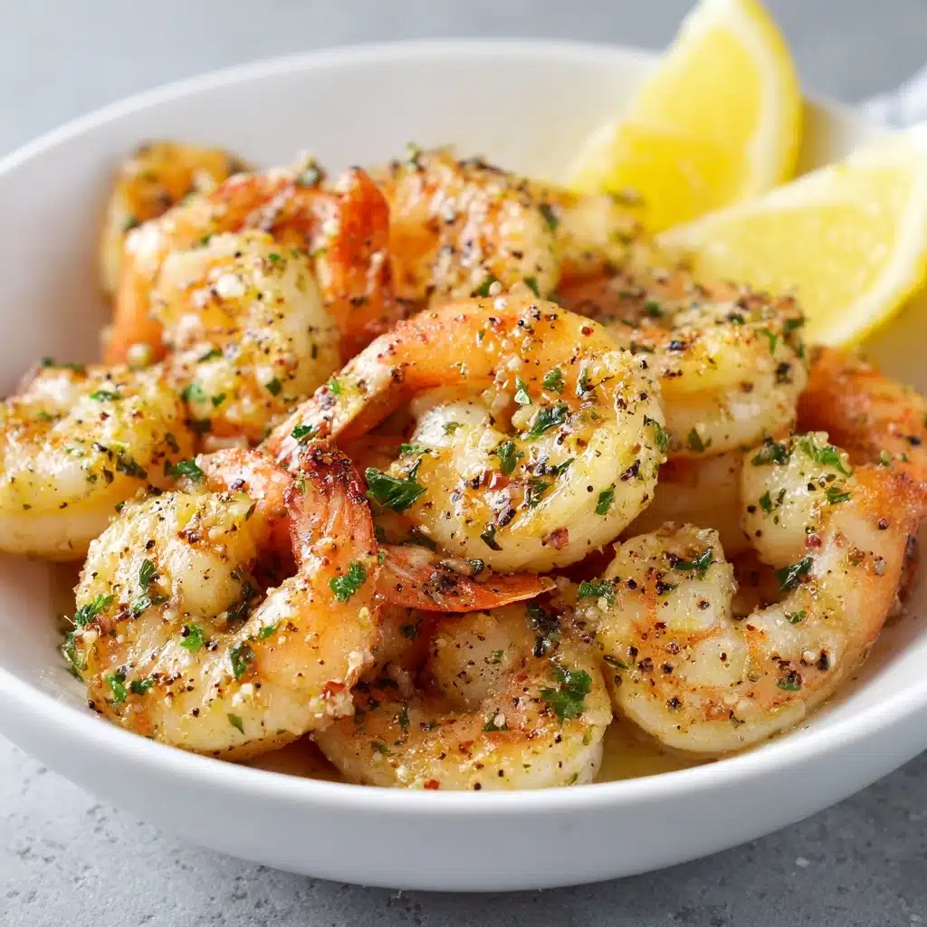 Garlic Parmesan Roasted Shrimp Recipe - Recipe Image