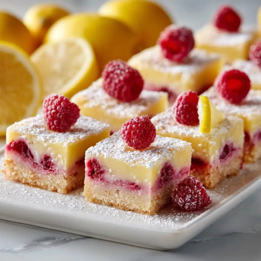 Raspberry Lemon Bars Recipe