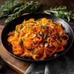 Carrot Ribbons in Rosemary Butter Sauce Recipe