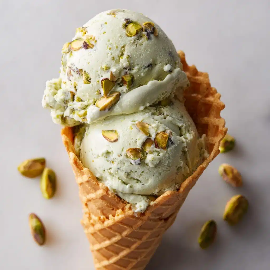 The Best Vegan Pistachio Ice Cream Recipe - Recipe Image