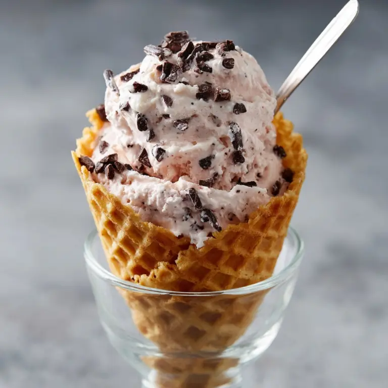 Strawberry Cannoli Cones Recipe
